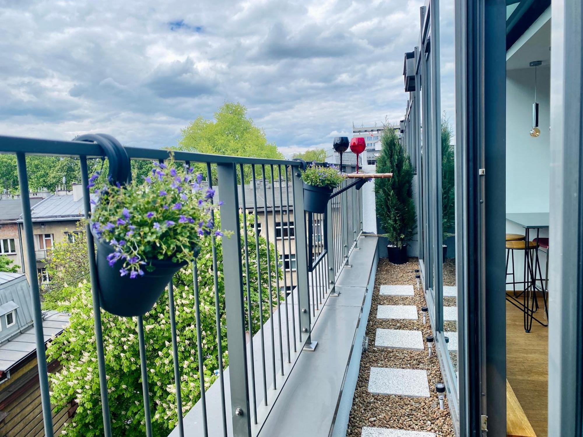 קרקוב Angel Mint Apartment - Free Parking - Balcony מראה חיצוני תמונה