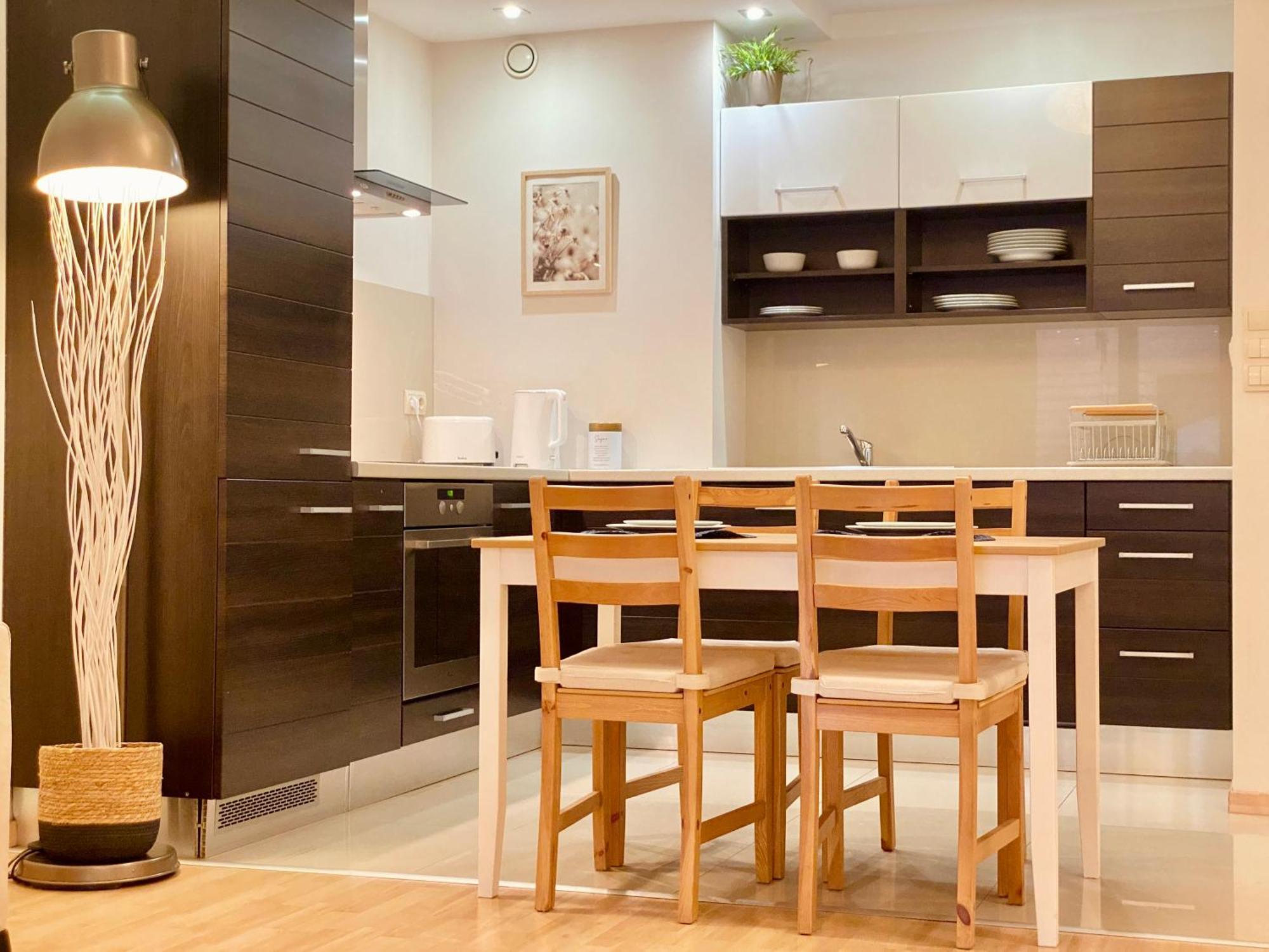 קרקוב Angel Mint Apartment - Free Parking - Balcony חדר תמונה