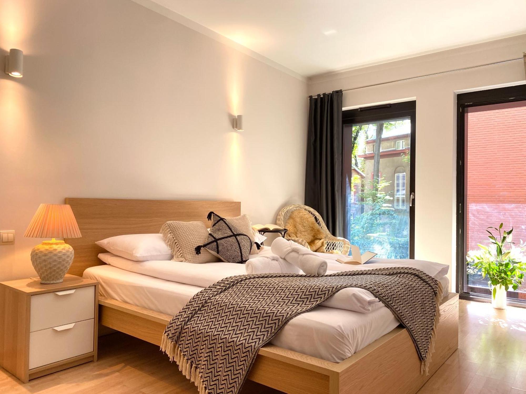 קרקוב Angel Mint Apartment - Free Parking - Balcony חדר תמונה