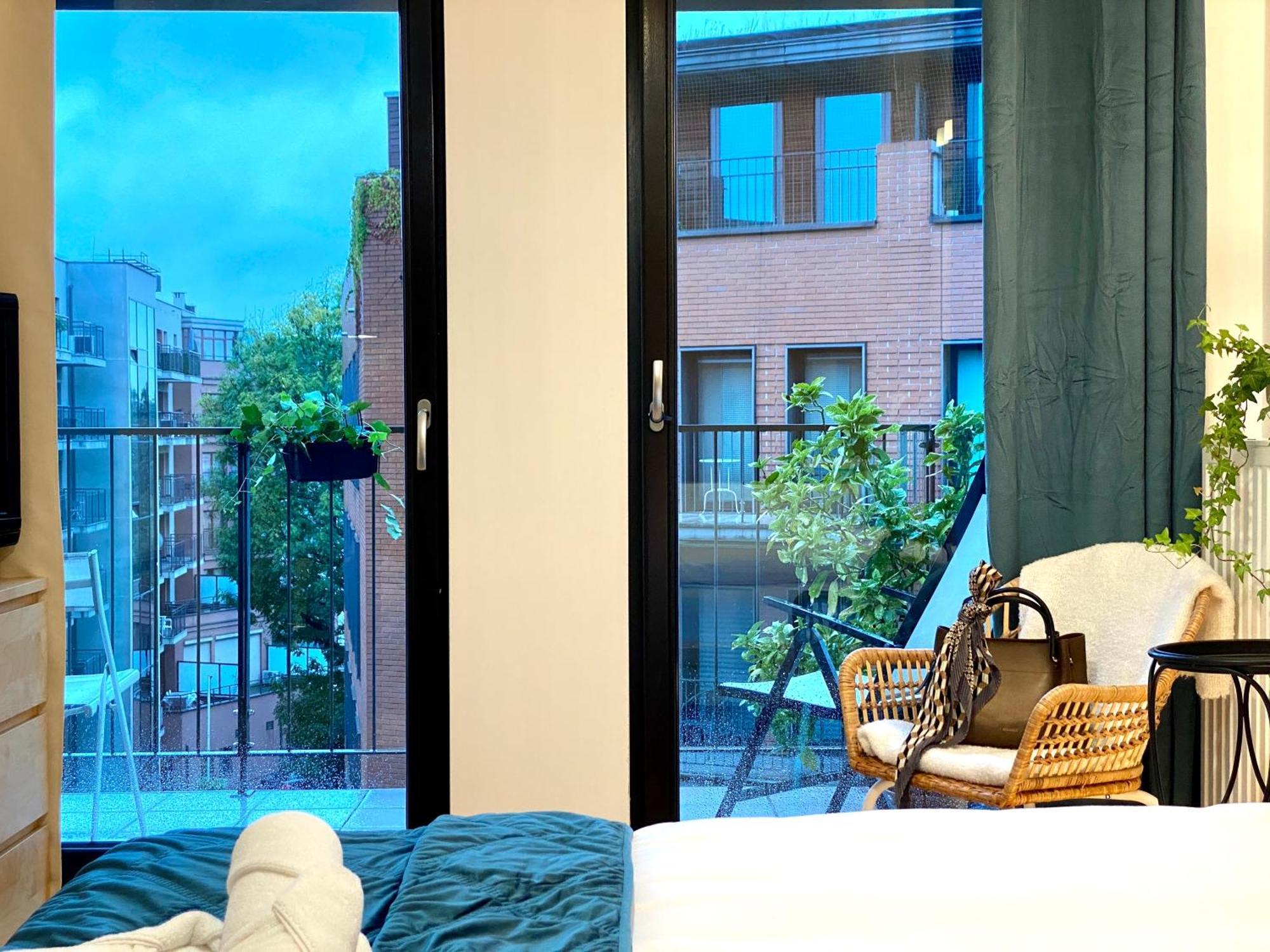 קרקוב Angel Mint Apartment - Free Parking - Balcony מראה חיצוני תמונה